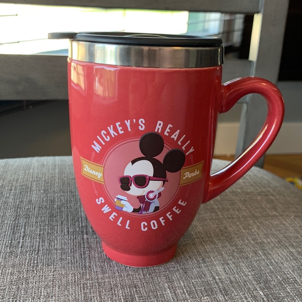 Disney Parks Mickey’s Really Swell Coffee Travel Mug